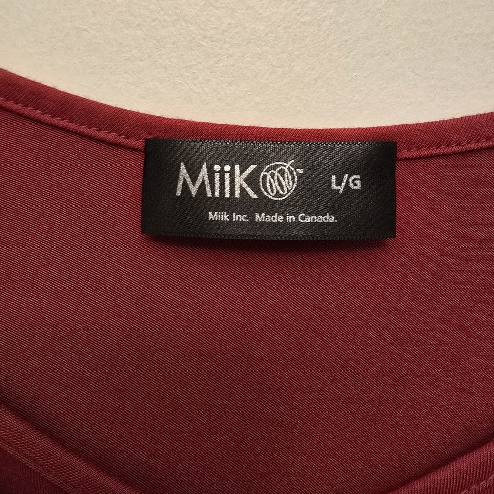 Miik - Red, Pink, Blk & Blk Dot Sleeveless Bamboo Mini Dresses With Pockets - Picture 3 of 13